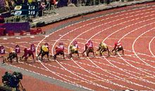 第一次四百米赛跑