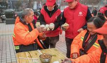 我为清洁工喝彩