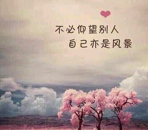 你是我心中最美的风景