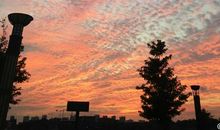 我渴望在夕阳下奔跑