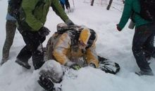 寒假趣事——打雪仗