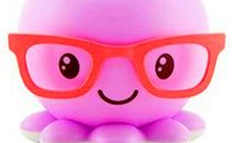 可爱的小章鱼玩具