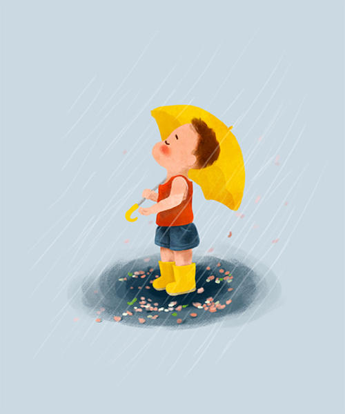 下雨天