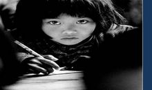 渴望读书的大眼睛