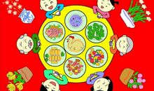 春节吃团圆饭