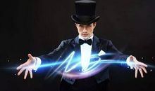 有趣的魔术表演