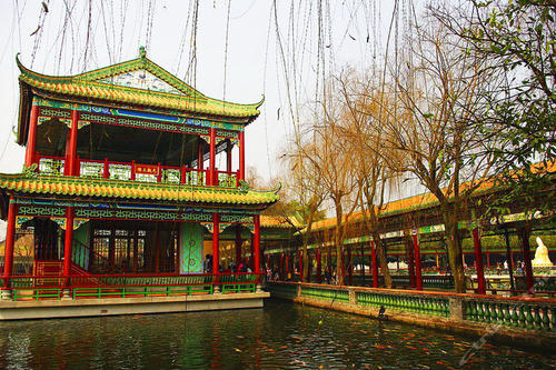 美丽的公主大厦公园