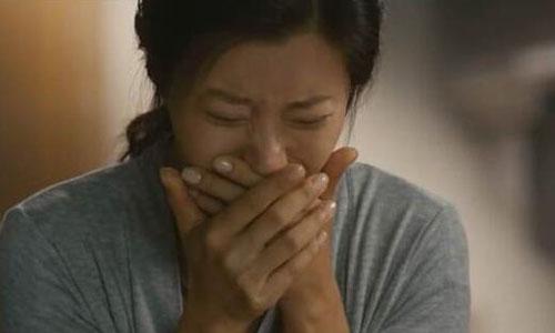 我面对母亲的眼泪