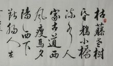 天净沙秋思扩写