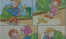 咱俩一起坐看图写话