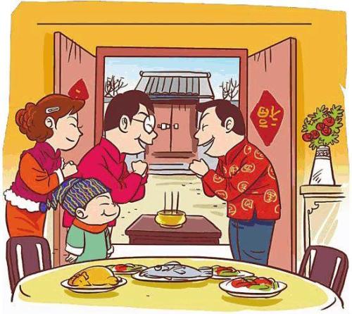 春节吃饺子