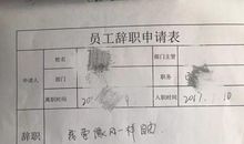 像风一样自由辞职信