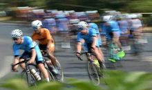 激烈的单车比赛