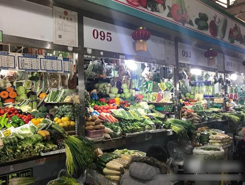 精彩的蔬菜市场