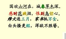 春望改写