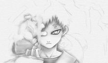 大街上人物素描