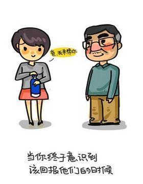 回报父母的爱