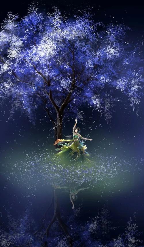 那天，我在树下