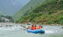 我们一家去漂流