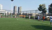 一场充满活力的球赛