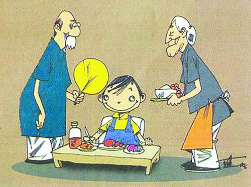 关于溺爱的组成