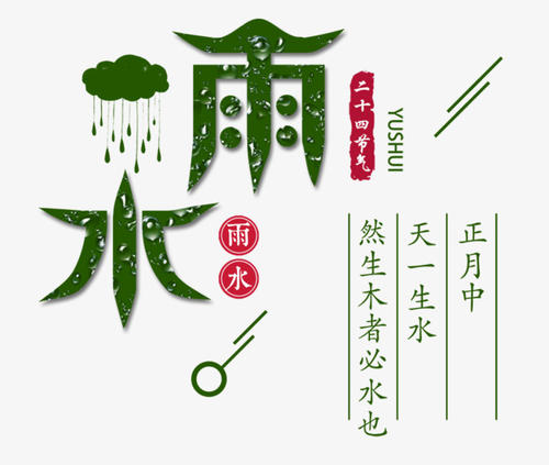 24节气的降雨成分