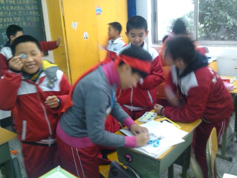 我爱上了英语课
