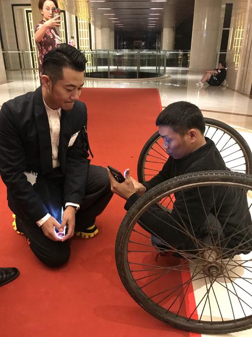 一个让我感动的动作