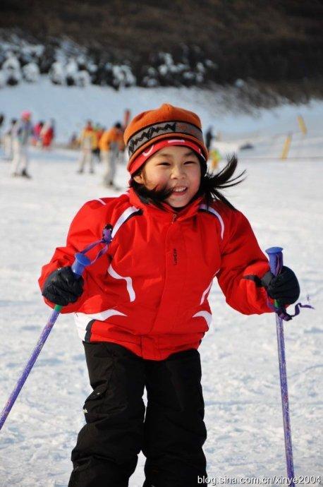 难忘的第一次滑雪