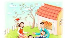 我有一个家人都关心我的家