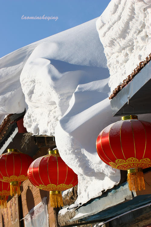 雪烧着太阳_50字