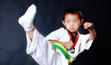 第一次上跆拳道班