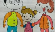 我有一个温暖快乐的家