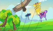 去春游作文一年级看图