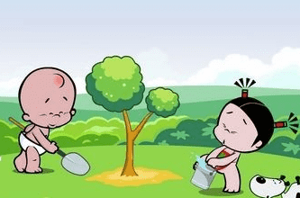 我喜欢卡通人物组成