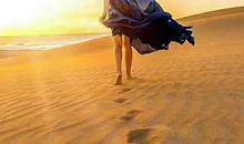 人生道路上的脚印