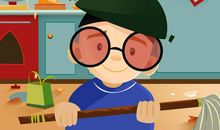 我为妈妈做清洁