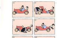 有趣的父与子看图写话