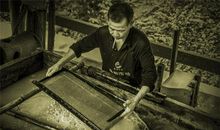 神奇的古法造纸