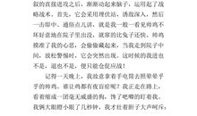 大公鸡作文300字