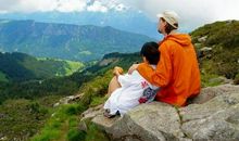 登上山顶的那一刻