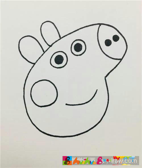 画一个猪鼻子游戏