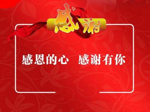 我最要感谢的人是你
