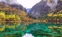 描写九寨沟美景的作文