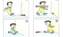 小猴子送果子看图说话