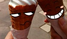 一个冰淇淋惹的祸