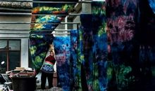 “学习”手工扎染