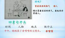 语文书哭了看图写话