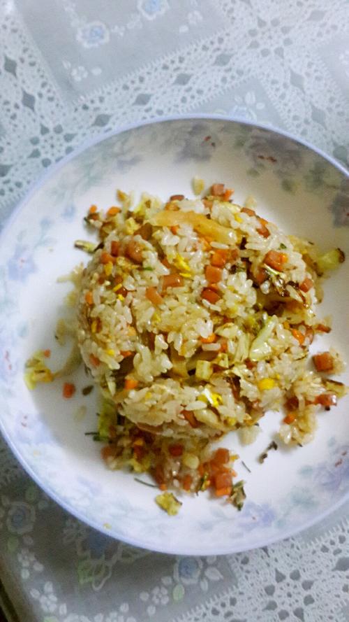 那个时候做炒饭
