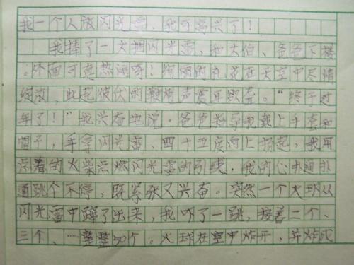 农历新年作文300字